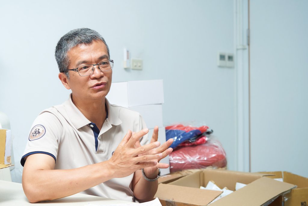 詹芳澤從1999年開始在野生動物急救站服務，見證急救站規模成長的歷程。