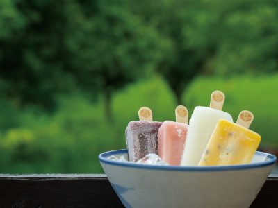 春意盎然的水果冰棒，枝枝出自鹿野。