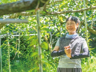 受訪者 李寶蓮 《女農討山誌》作者李寶蓮，移居梨山逾二十五年。