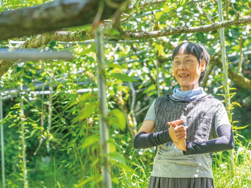 受訪者 李寶蓮 《女農討山誌》作者李寶蓮，移居梨山逾二十五年。