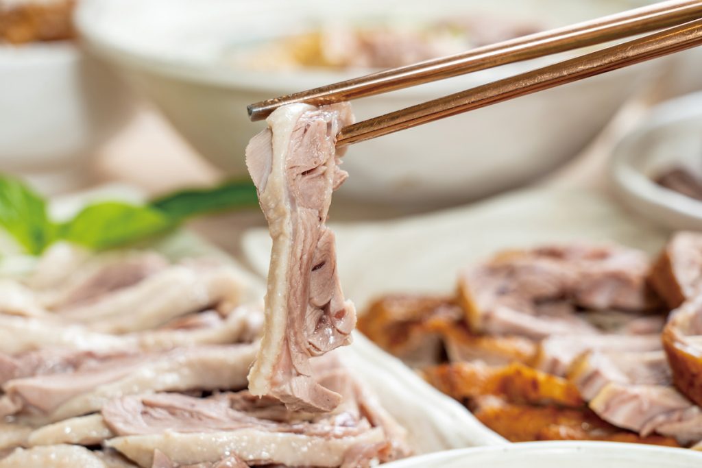只要食材新鮮，鵝肉單純水煮就能呈現出軟嫩鮮甜的風味。