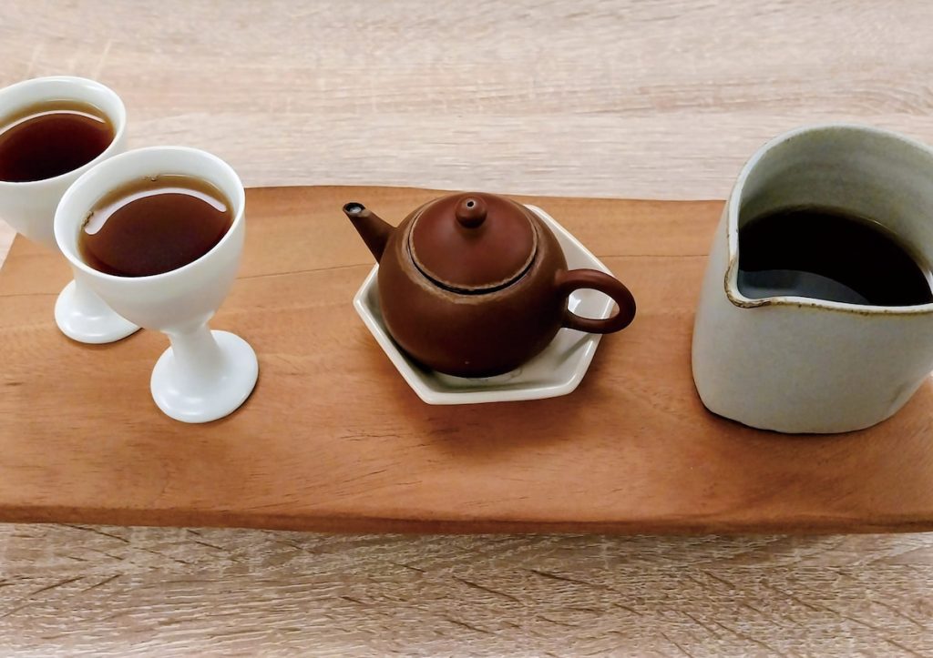 平日喝茶,可模擬旅遊時會想帶的茶器組合與搭配。