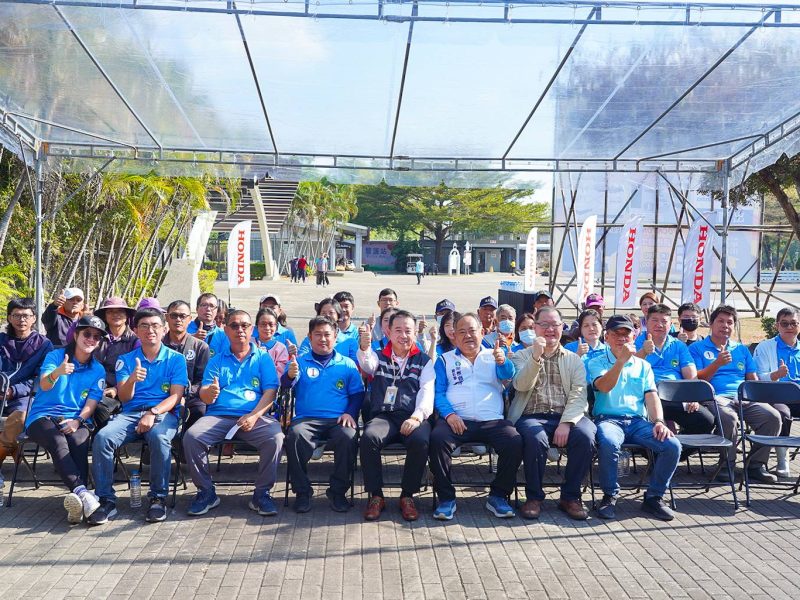 臺灣本田農機首次下鄉「彰化溪洲」農友實地體驗小型農機具魅力。（吳尚鴻攝）