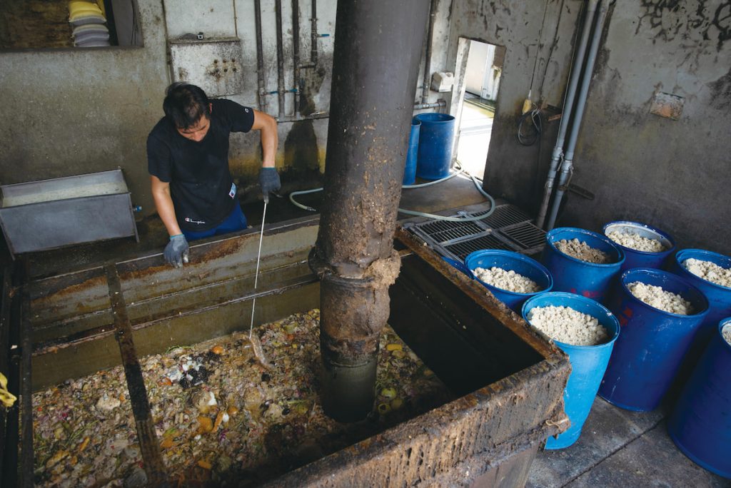 此次臺灣的非洲豬瘟,因臺中梧棲的案例場沒有落實蒸煮規範,而形成防疫破口。(圖中非案例場域,攝影╱謝佩穎)