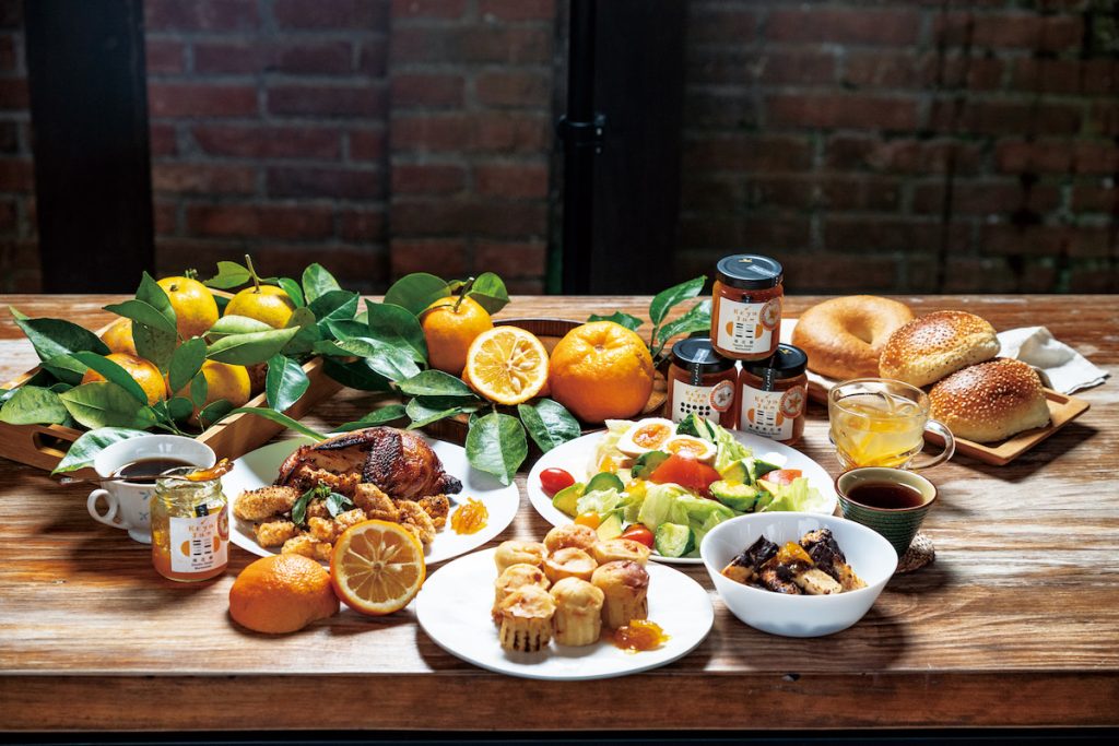 南庄橙佳餚盛宴，橙香搭餐，甜鹹皆宜。