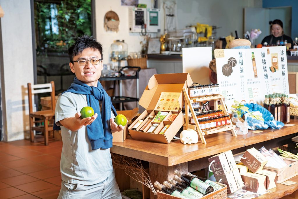 莊凱詠讓一粒橘子有無限可能性。