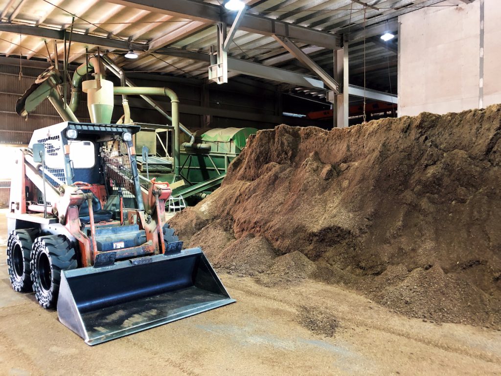 斯創帶參與者前往永在林業,其森林經營,以生產木屑為主。(圖片提供/斯創教育工作群)