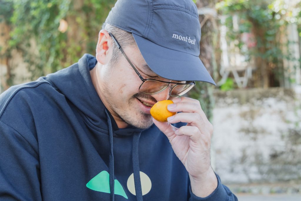 林峻毅說老欉柳丁香氣迷人。