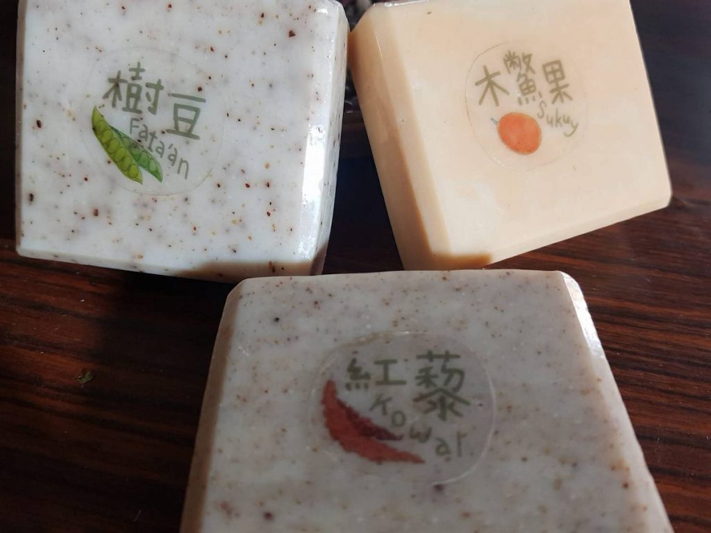 樹豆可加工成涼糕、麻糬、手工皂等產品。