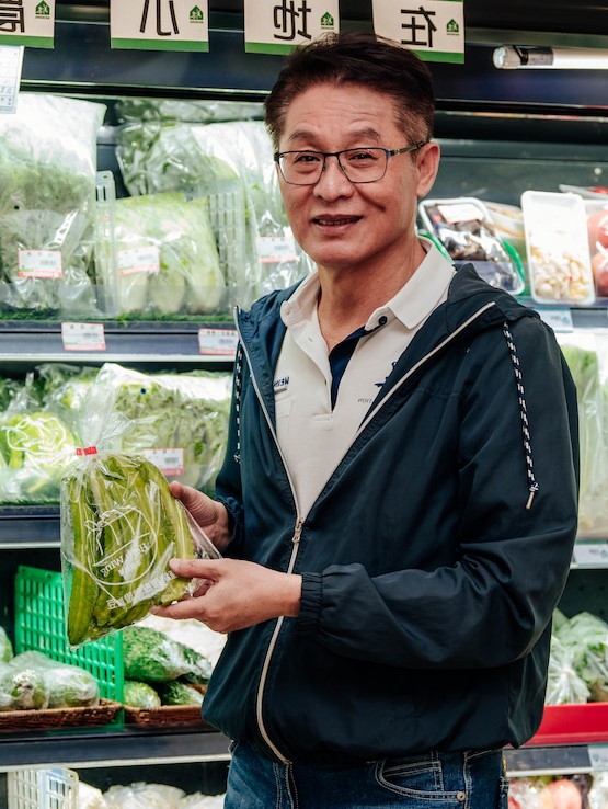 農會總幹事鍾清輝期待翼豆成為下一個美濃明星食材。