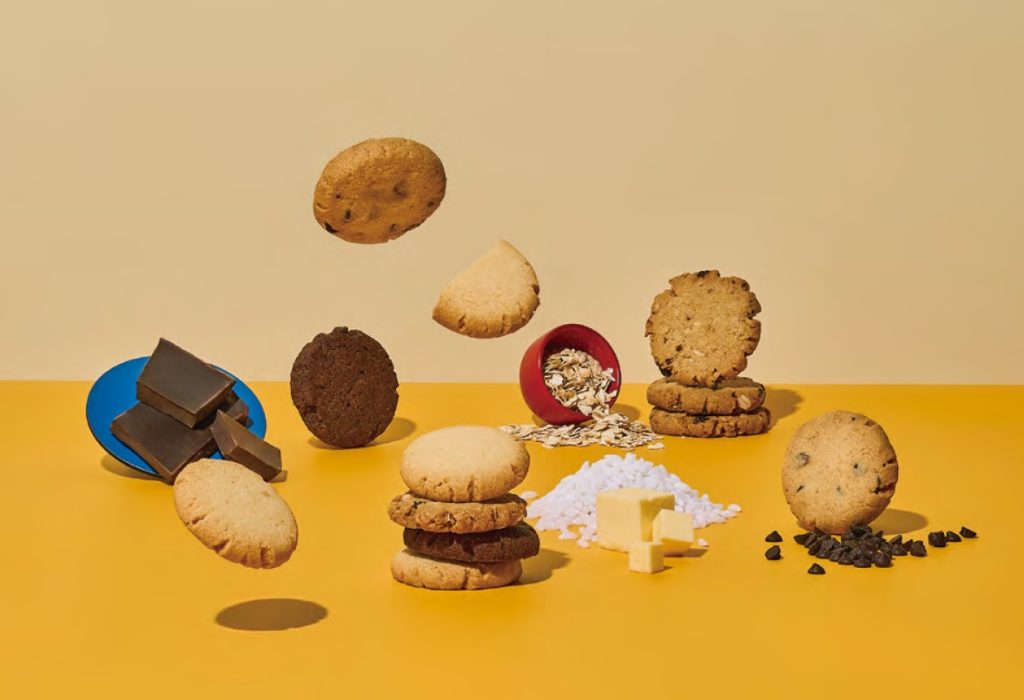 舊振南子品牌Eatmi 2026年將推出多種口味的無麩質米餅乾。(照片提供/Eatmi)