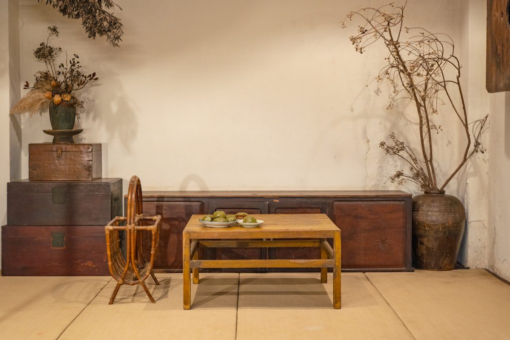 雙口呂文化廚房改造客家傳統宗族的合院式建築,成為溫馨的粄食亮相舞台。