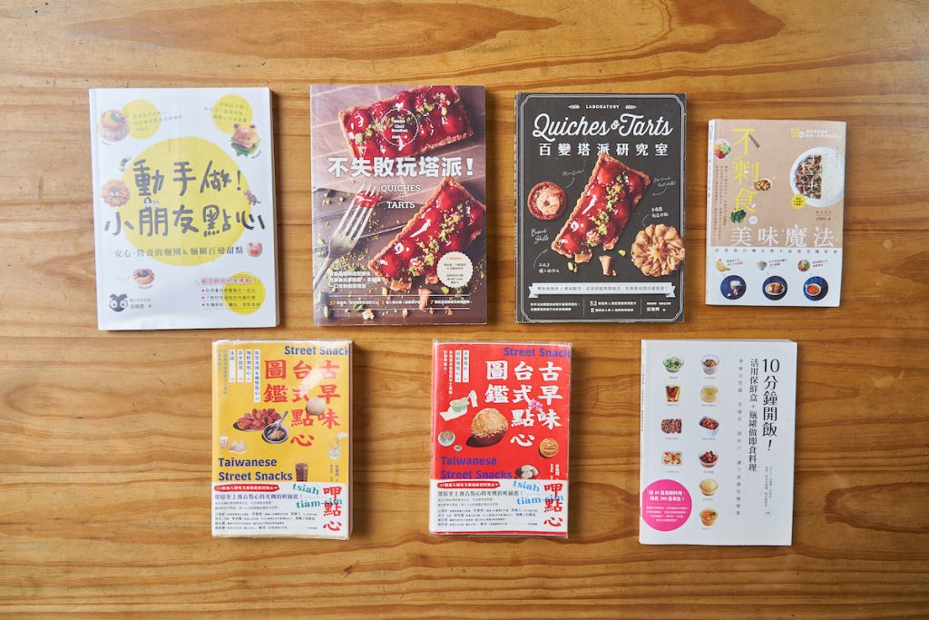 十年出版七本食譜書,莊雅閔相當多產。