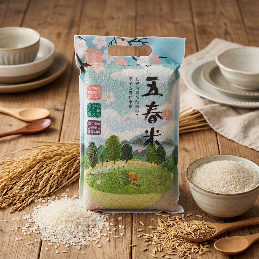 腎食堂為腎臟病患者量身打造「五春米」(照片提供/腎食堂)