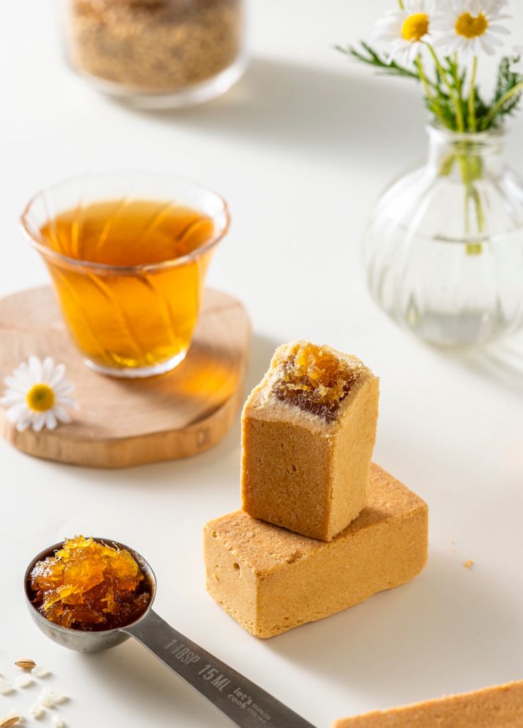 碾米廠起家的樂米工坊,以米製作米鳳梨酥。(照片提供/樂米工坊)