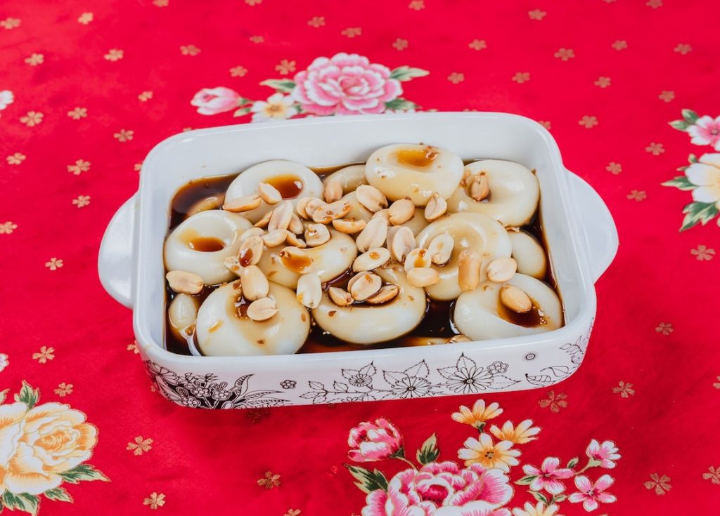 牛汶水有絕佳的彈牙口感，花生與米的香氣在口中滿溢。