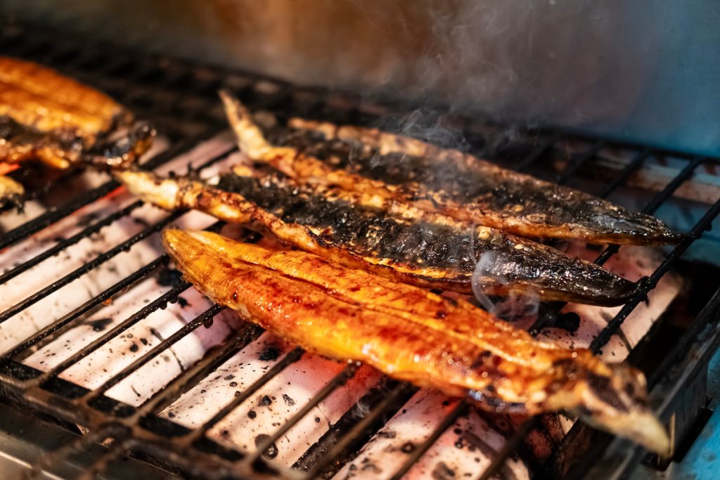 土用丑之日,特製醬汁燒鰻魚。