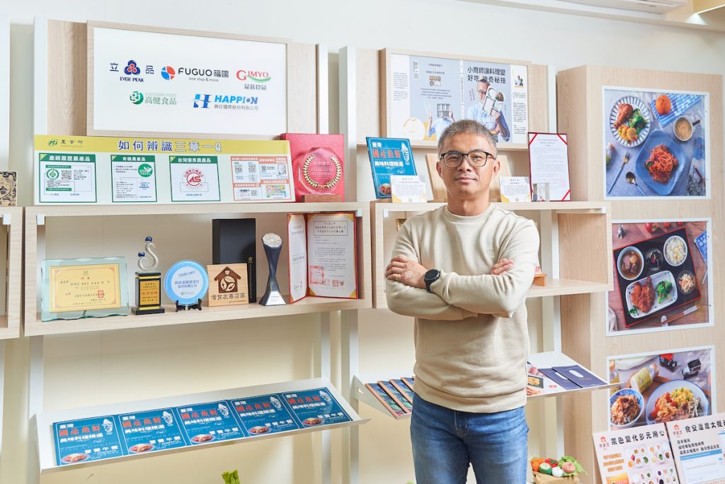 陳明信認為,學校午餐需要專法建立完整制度。(攝影/吳尚鴻)