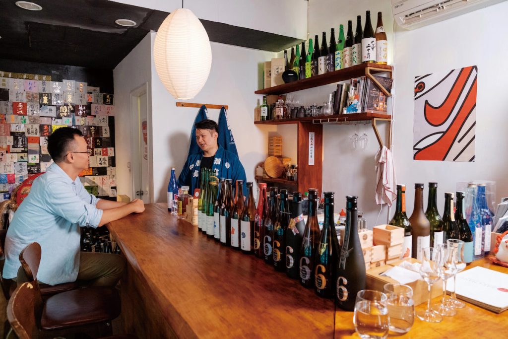 餐飲通路為日本清酒快速成長的關鍵。(攝影╱王志元)