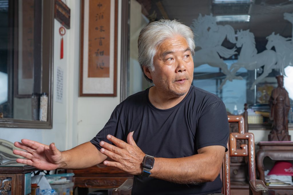 余仁聖講起家族事業經營哲學,頭頭是道。