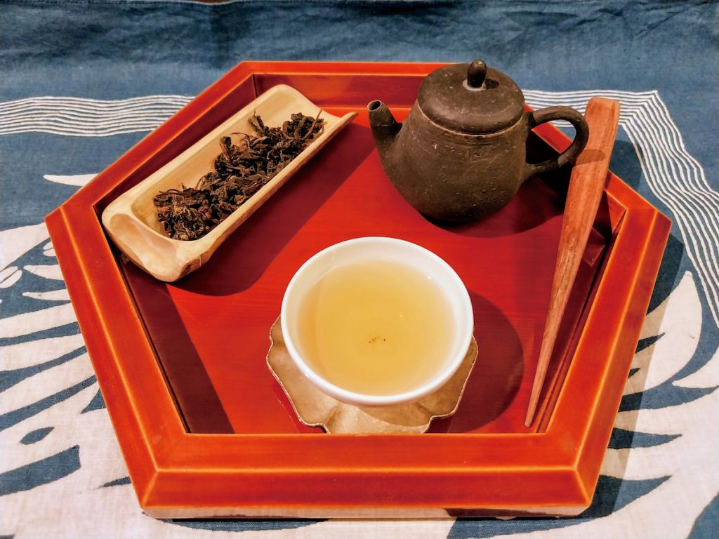 地瓜芯茶為神秘系的特色茶款。