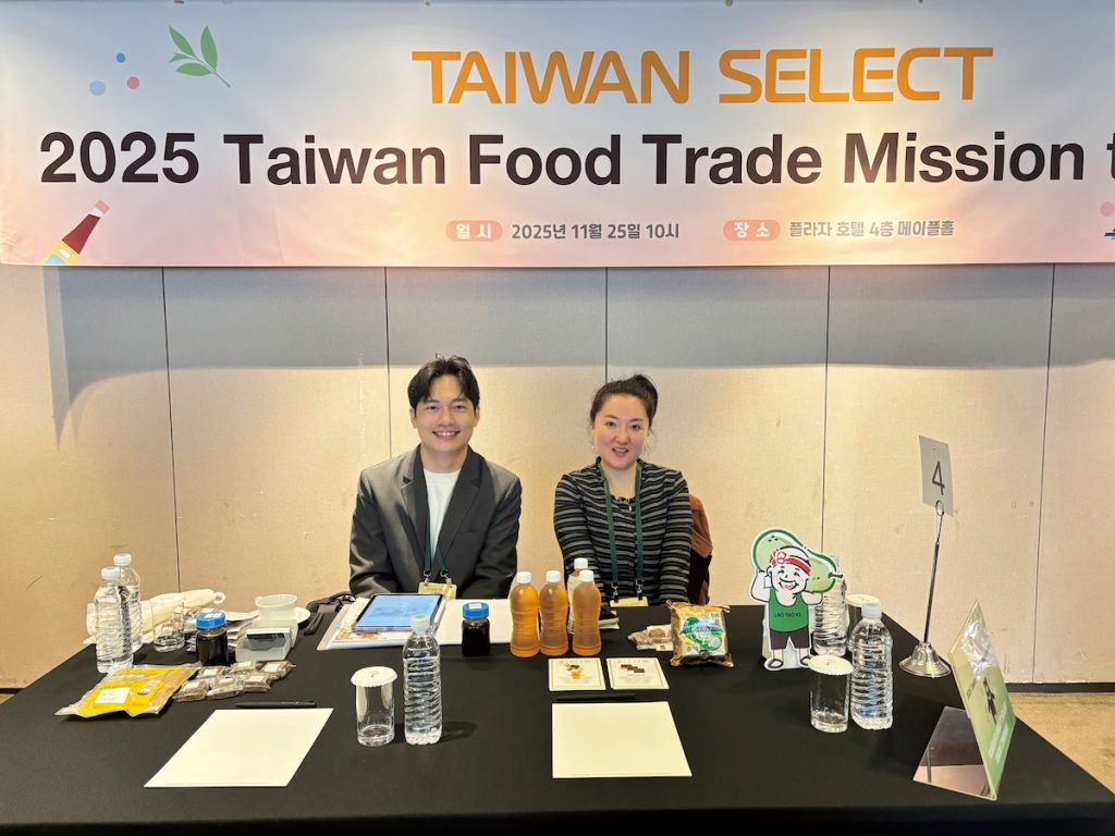 於韓國推廣老頭家冬瓜茶,清甜風味深受當地業者青睞。